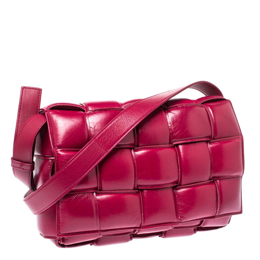 Padded Cassette Leather Shoulder Bag in Beige  Bottega Veneta  Mytheresa